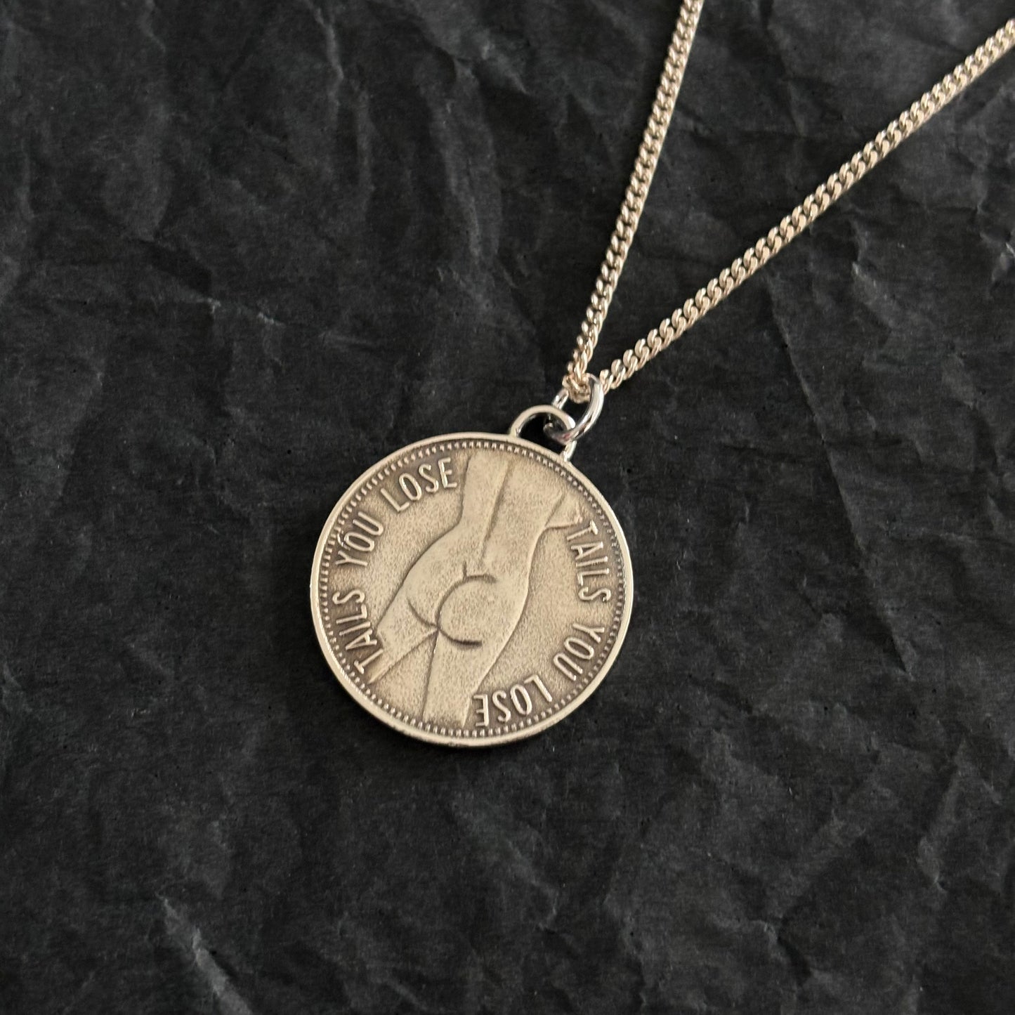 Erotic Coin Flip Necklace