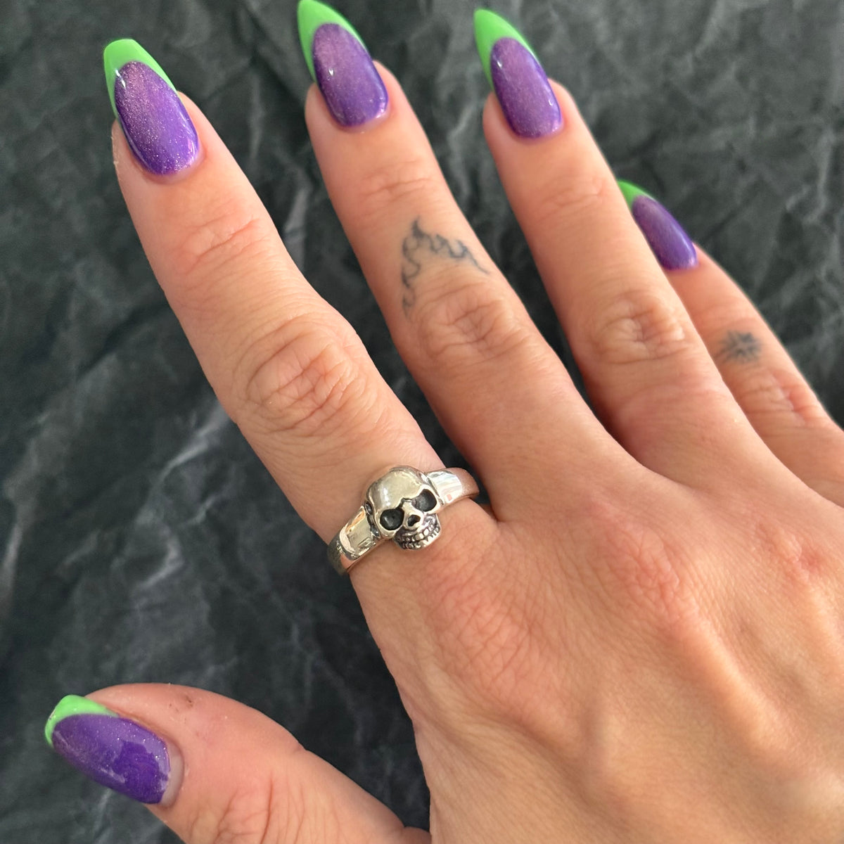 Vintage Skull Ring - Small