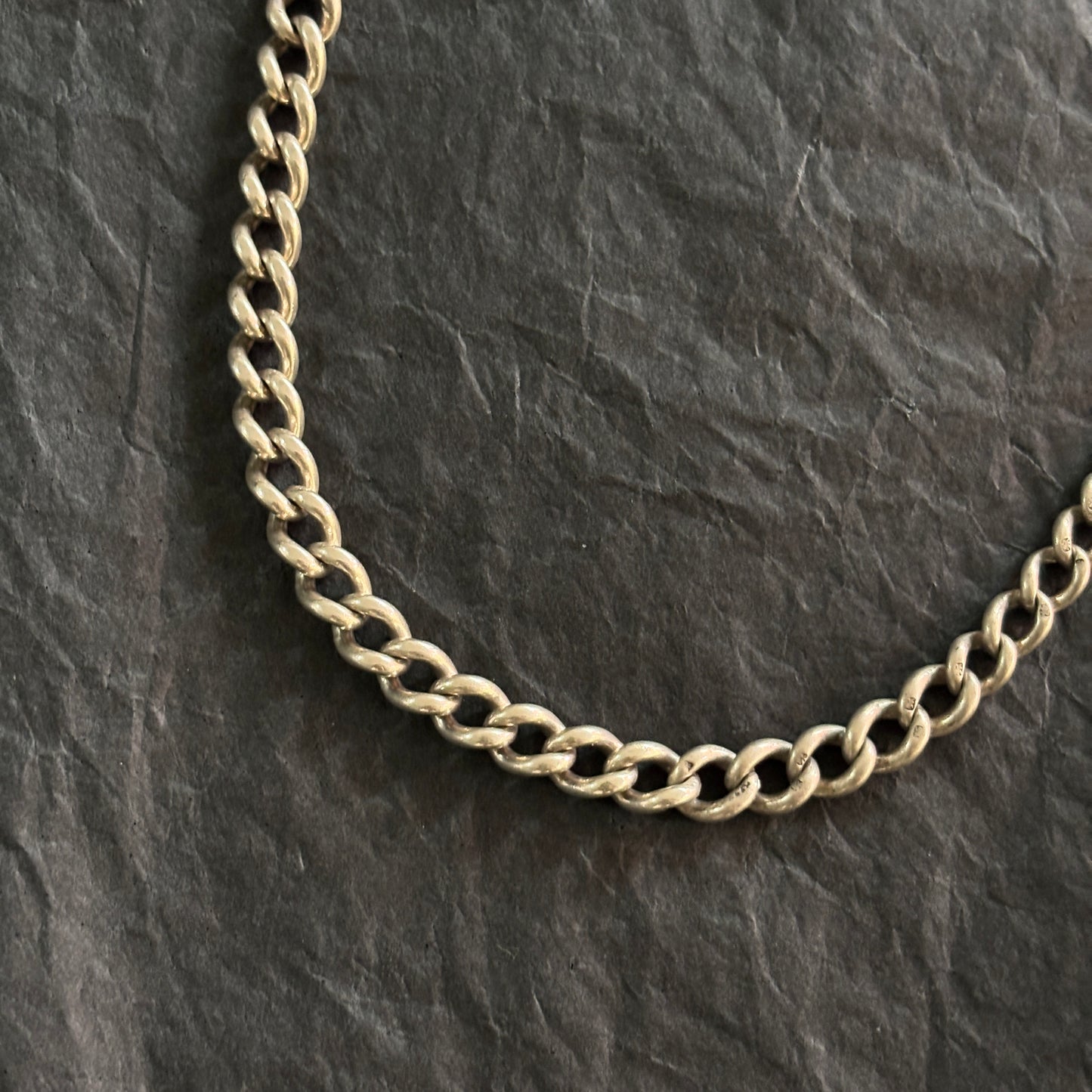 Vintage Graduated Chain Necklace