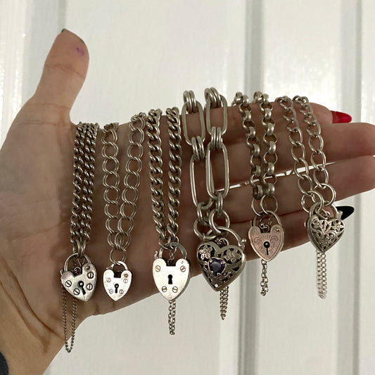 Vintage Padlock Bracelets - Pick yours!