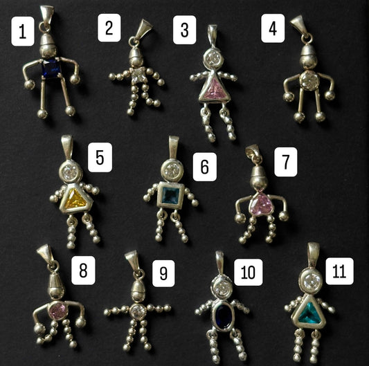 Vintage Y2K Person Necklace