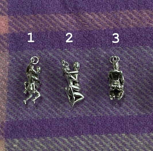 Vintage Erotic People Necklace