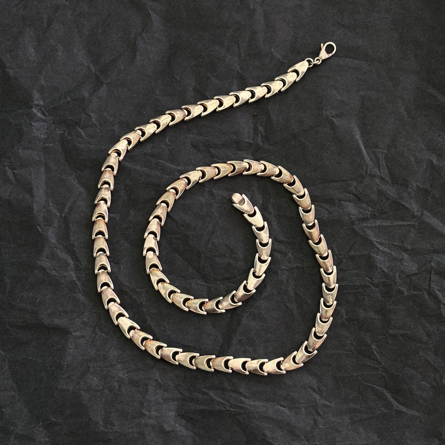 Unique Snake Chunky Link Chain