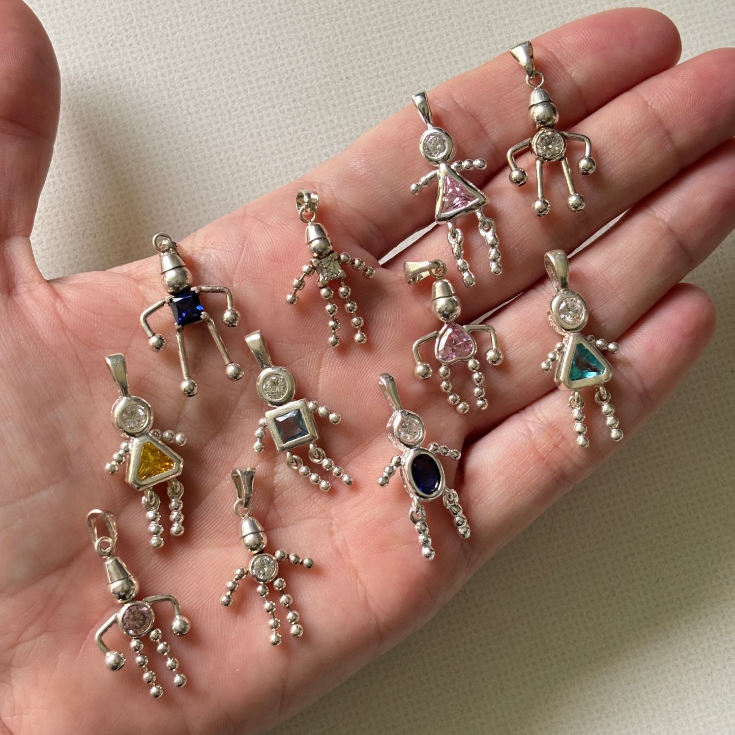 Vintage Y2K Person Necklace