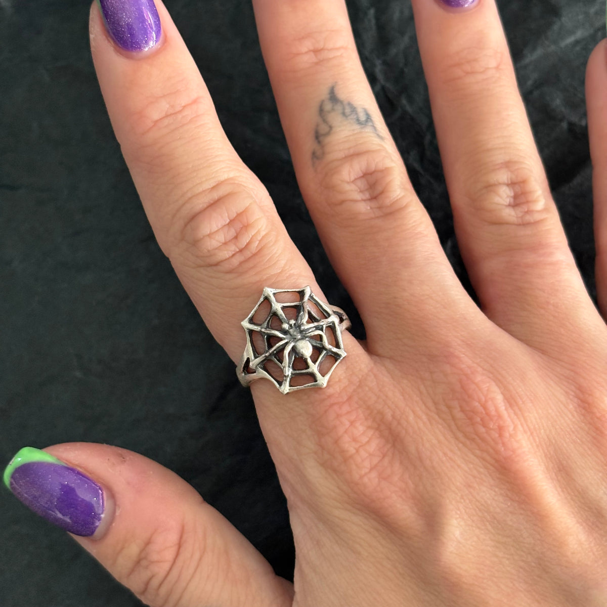 Spiderweb Ring