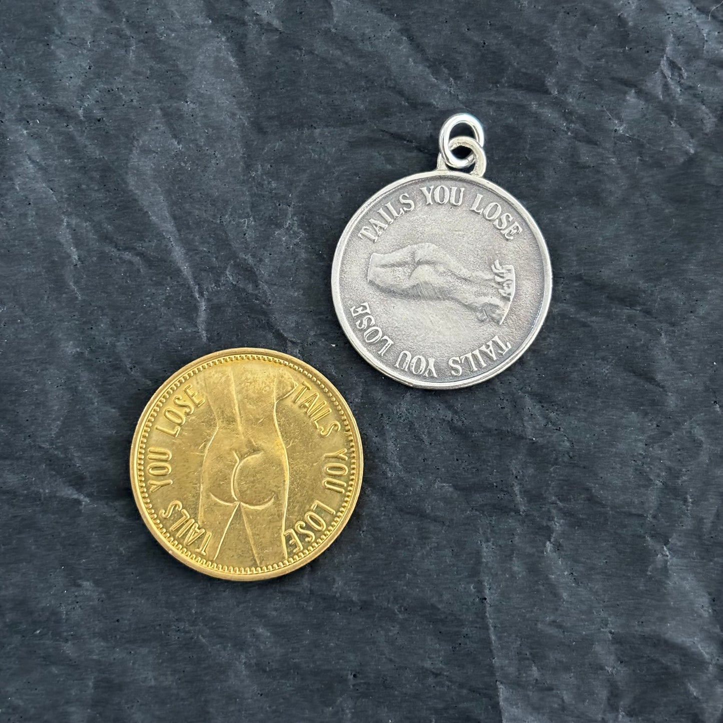 Erotic Coin Flip Necklace