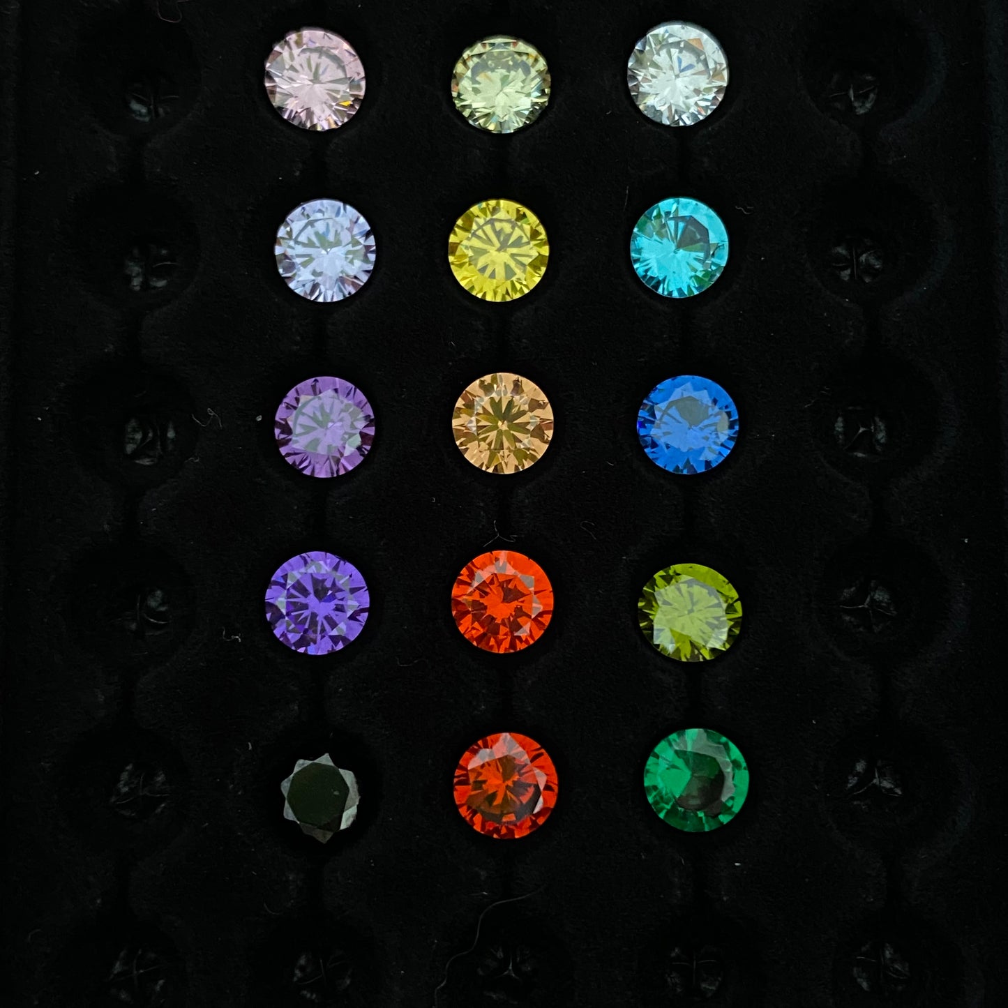Chain Link Stone Ring.