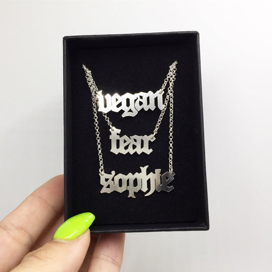 Custom Name Necklace.