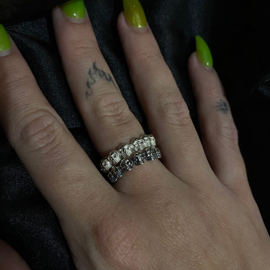 Infinity Skull Ring.