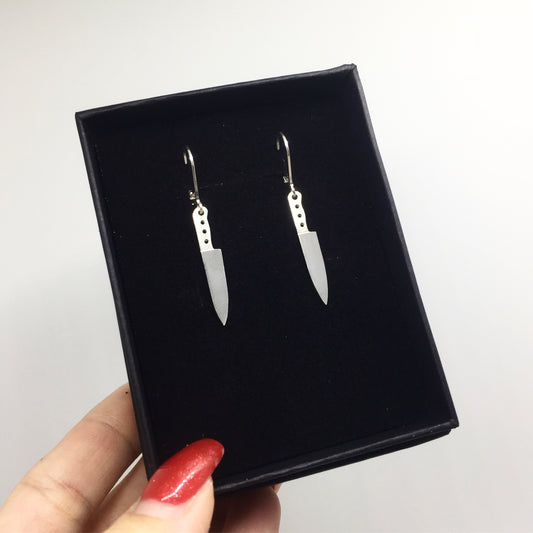 Knife Earrings.