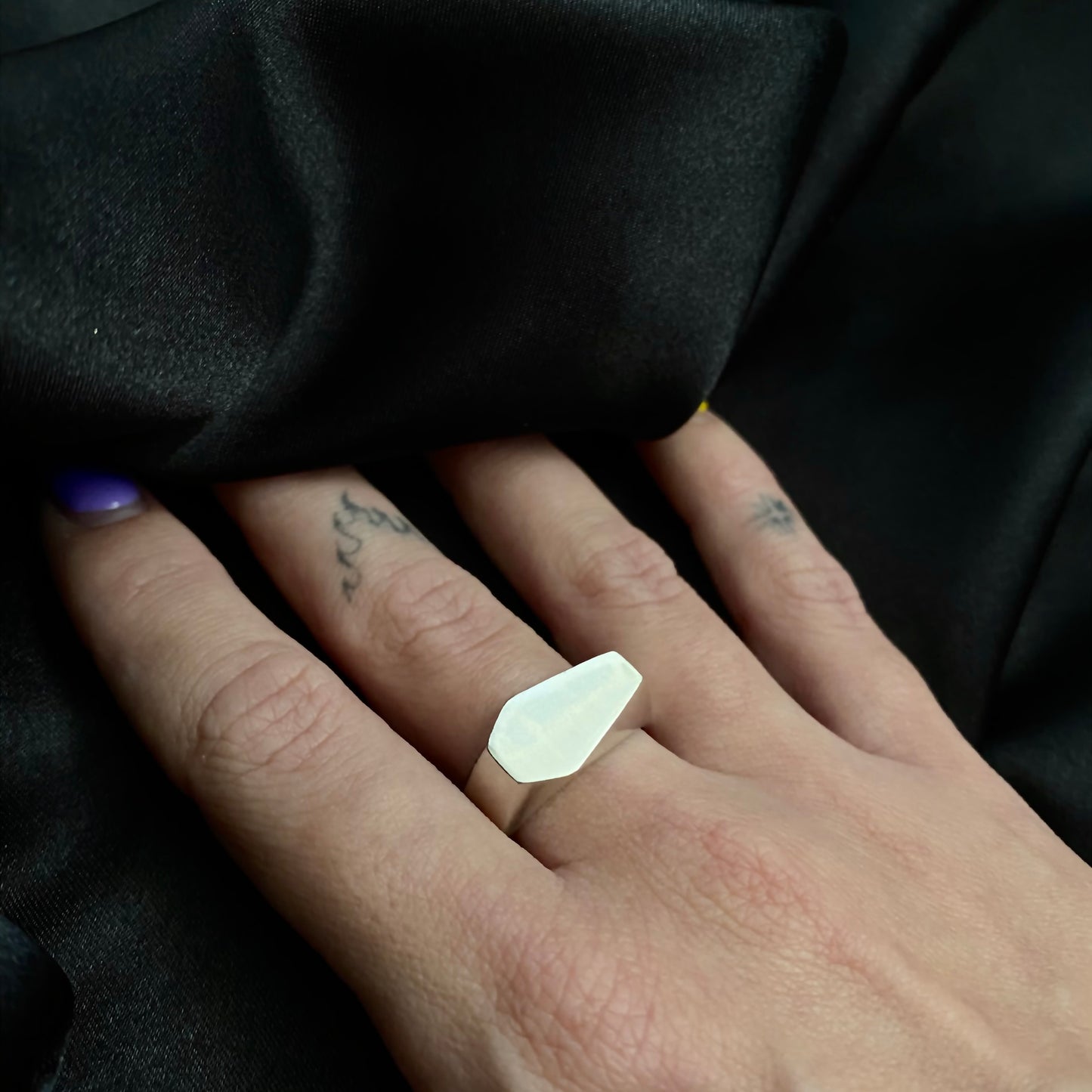 Coffin Signet Ring.