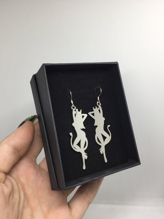 Devil Earrings.
