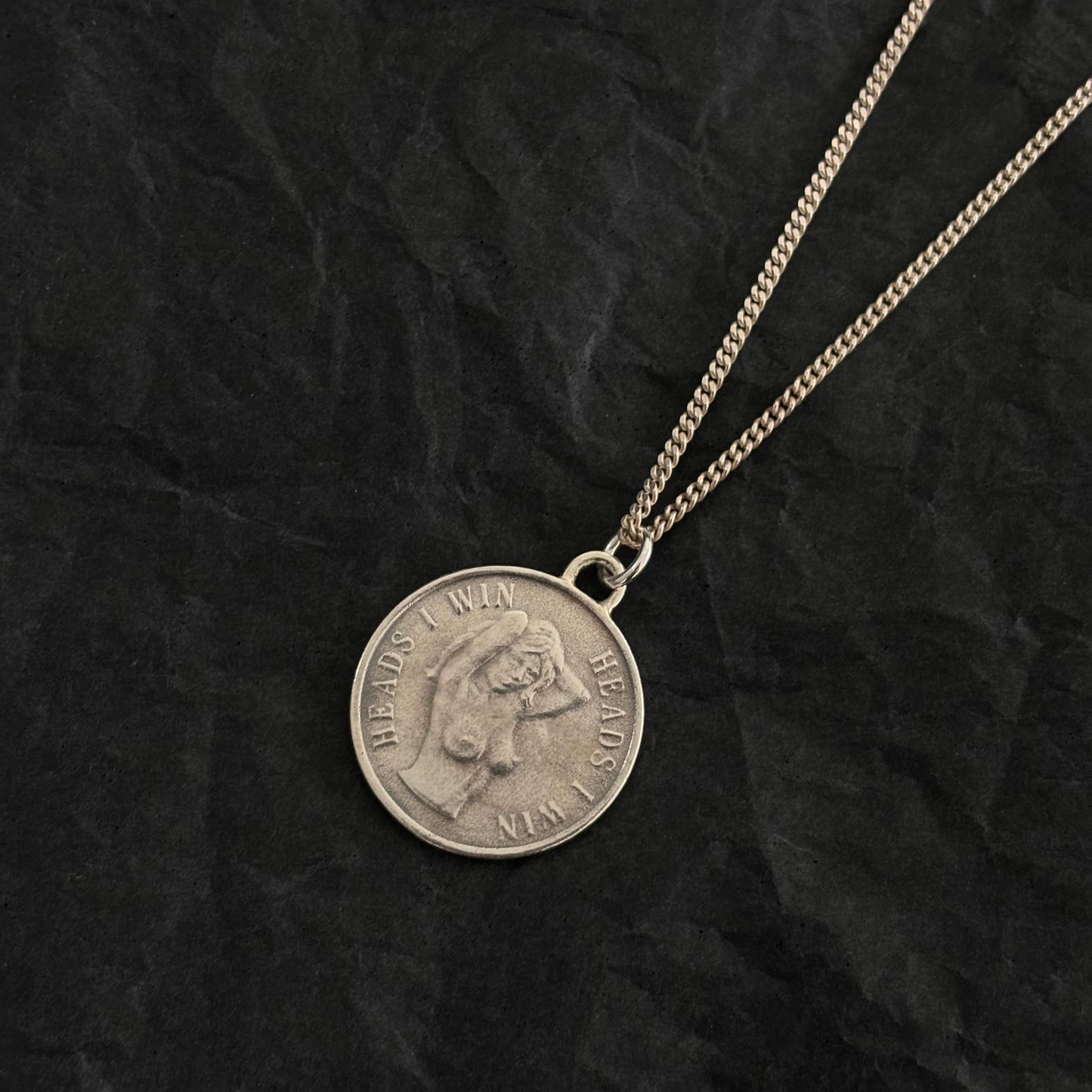 Erotic Coin Flip Necklace