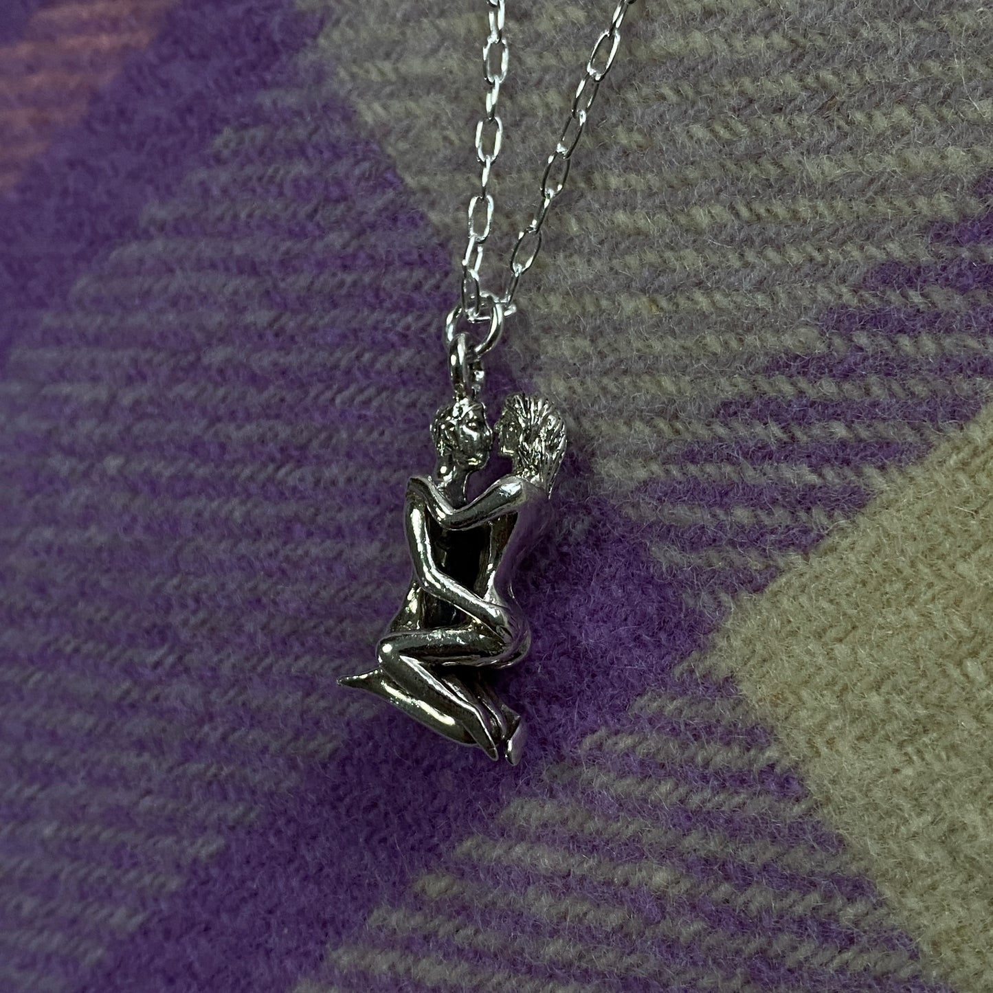 Vintage Erotic People Necklace