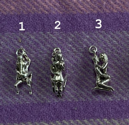 Vintage Erotic People Necklace