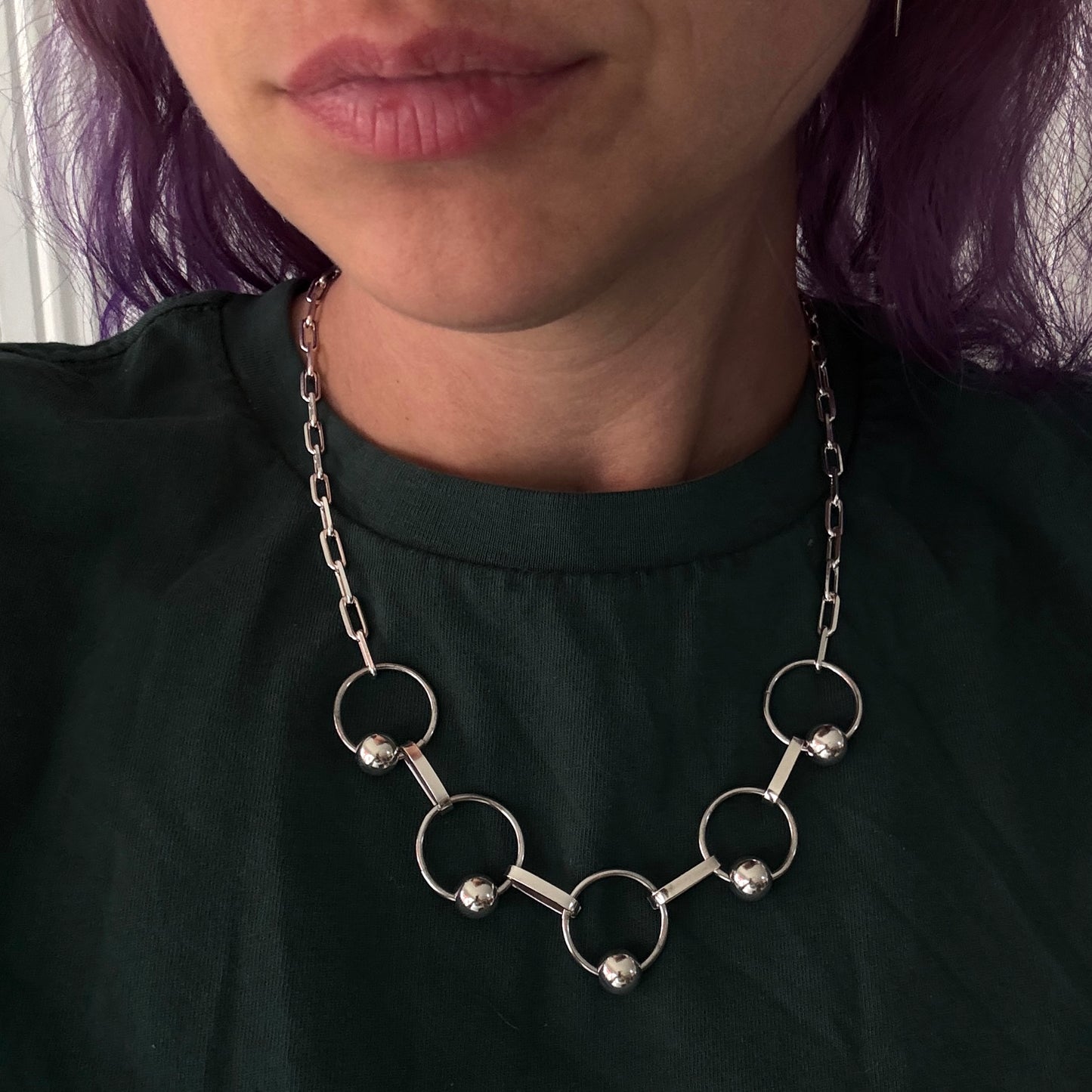 Wrecking Ball Necklace OOAK