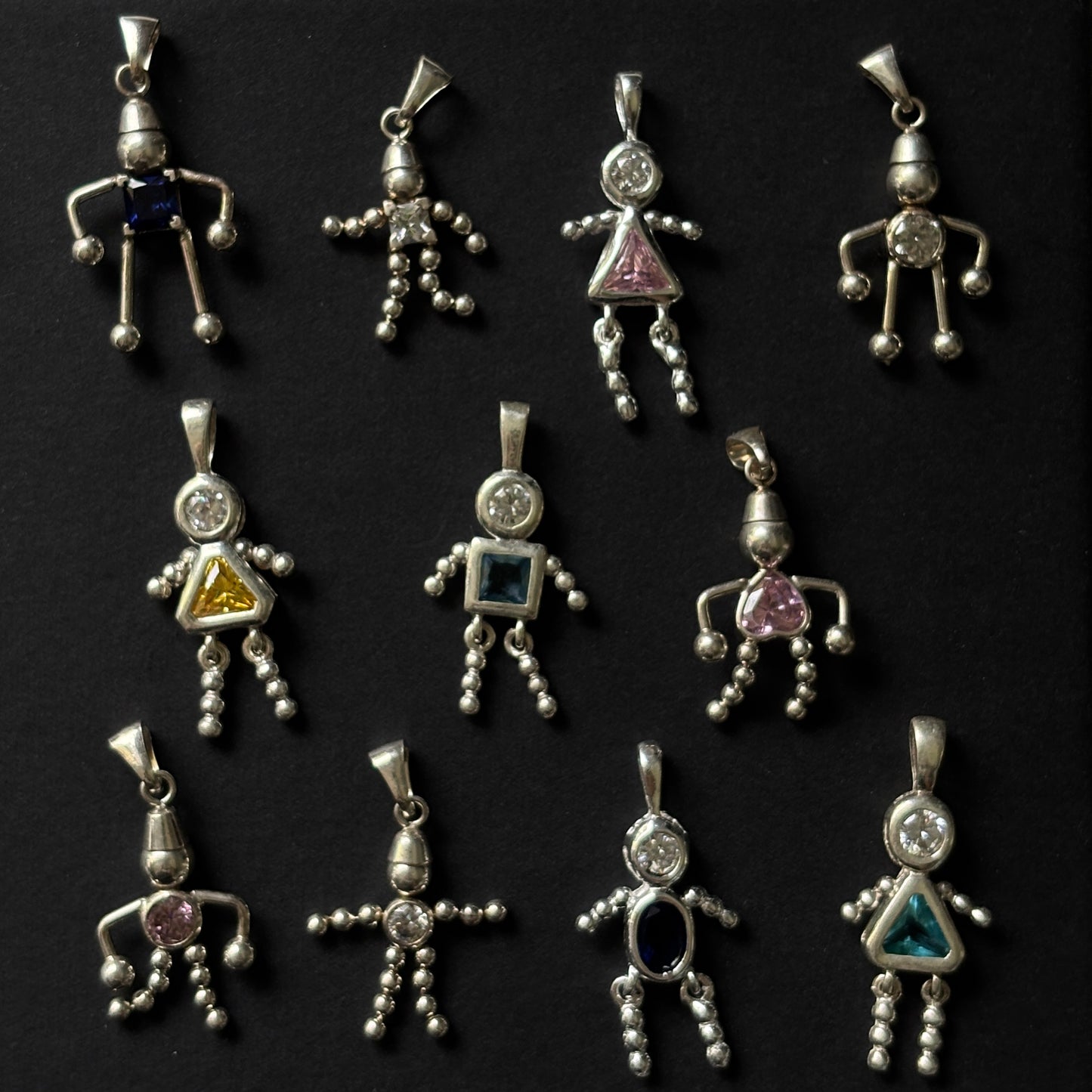 Vintage Y2K Person Necklace