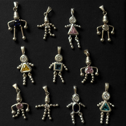 Vintage Y2K Person Necklace
