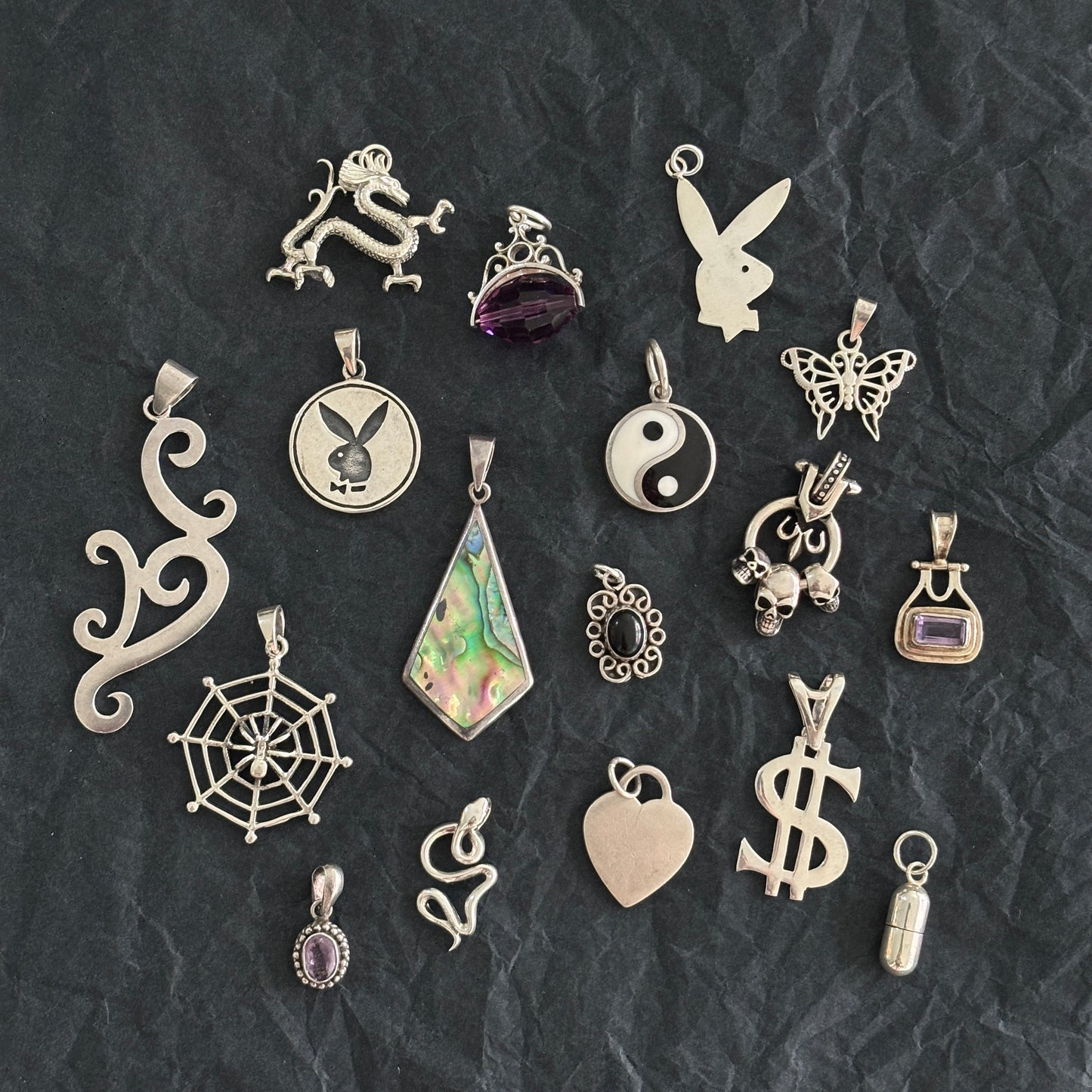 Vintage Silver Pendants - Pick yours!