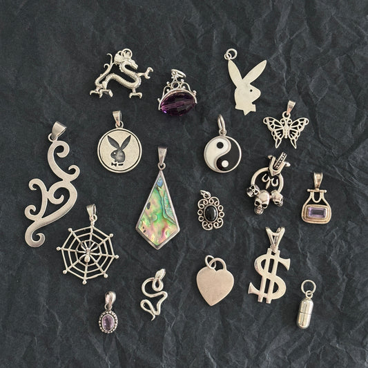 Vintage Silver Pendants - Pick yours!