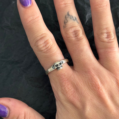 Vintage Skull Ring - Mini