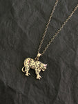 Vintage Leopard Necklace