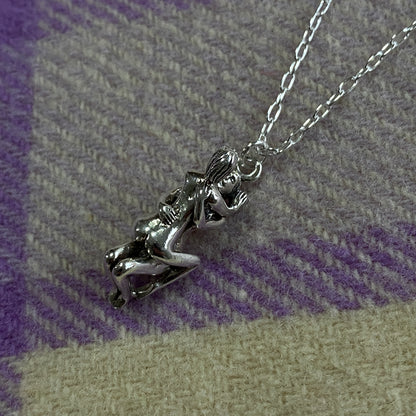 Vintage Erotic People Necklace