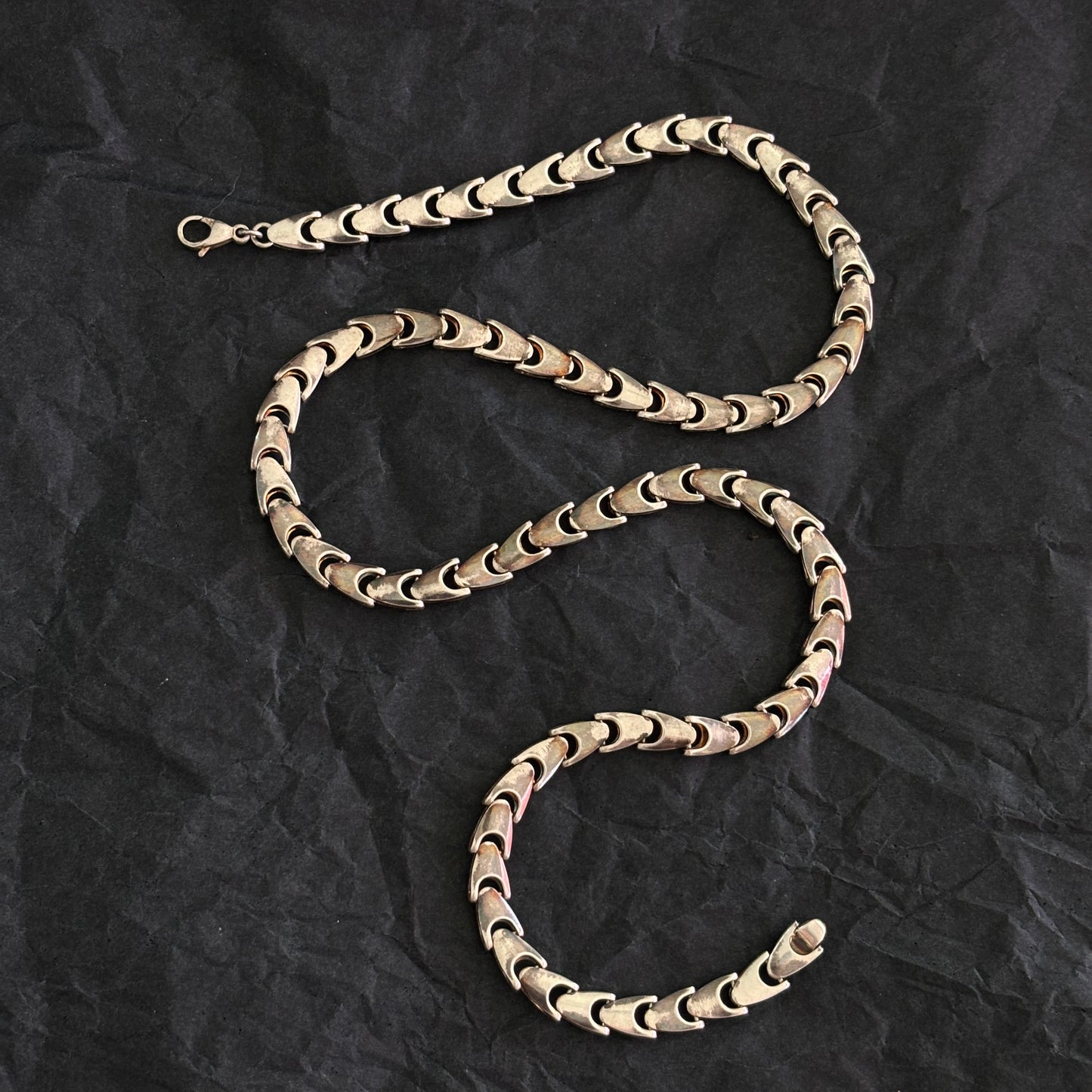 Unique Snake Chunky Link Chain