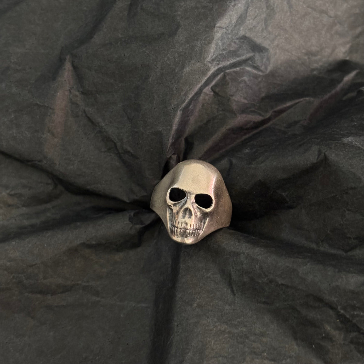 Vintage Skull Ring - Large