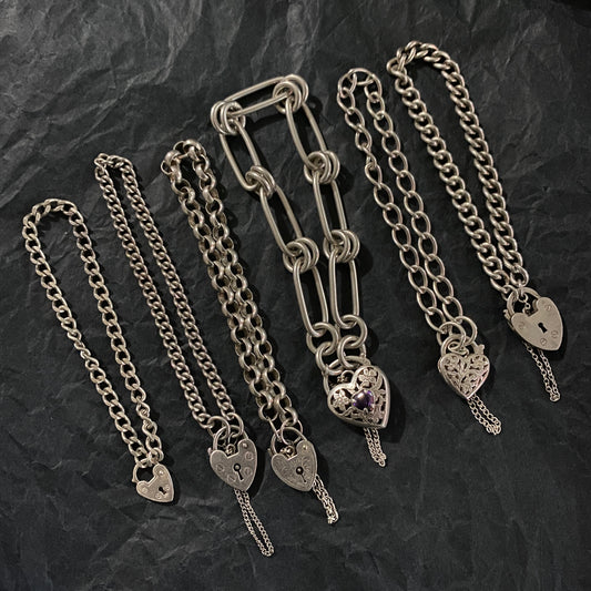 Vintage Padlock Bracelets - Pick yours!