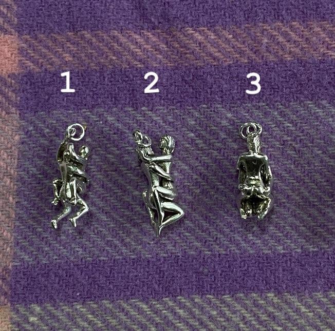 Vintage Erotic People Necklace