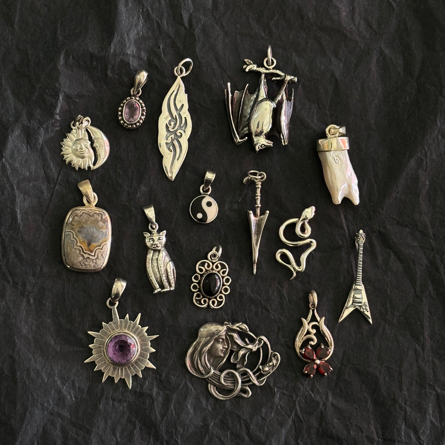 Vintage Silver Pendants - Pick yours!