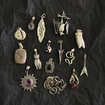 Vintage Silver Pendants - Pick yours!