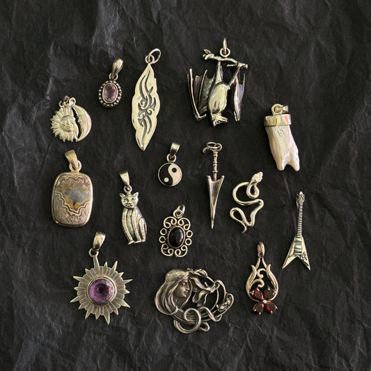 Vintage Silver Pendants - Pick yours!