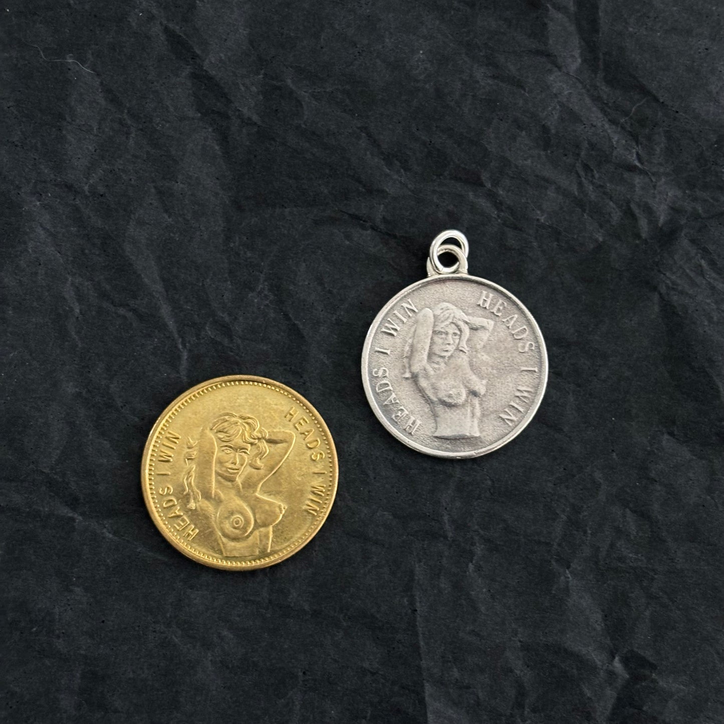 Erotic Coin Flip Necklace