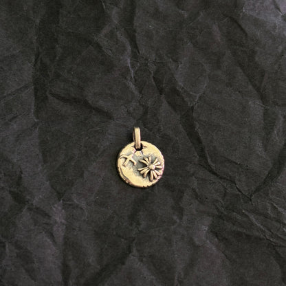 Chrome Hearts Style Round Pendant
