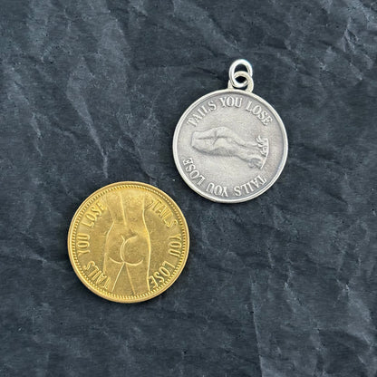 Erotic Coin Flip Necklace