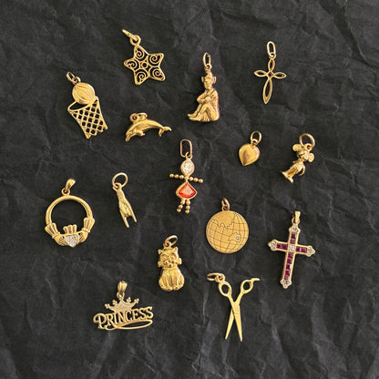 Vintage 9ct Gold Charms - Pick yours!