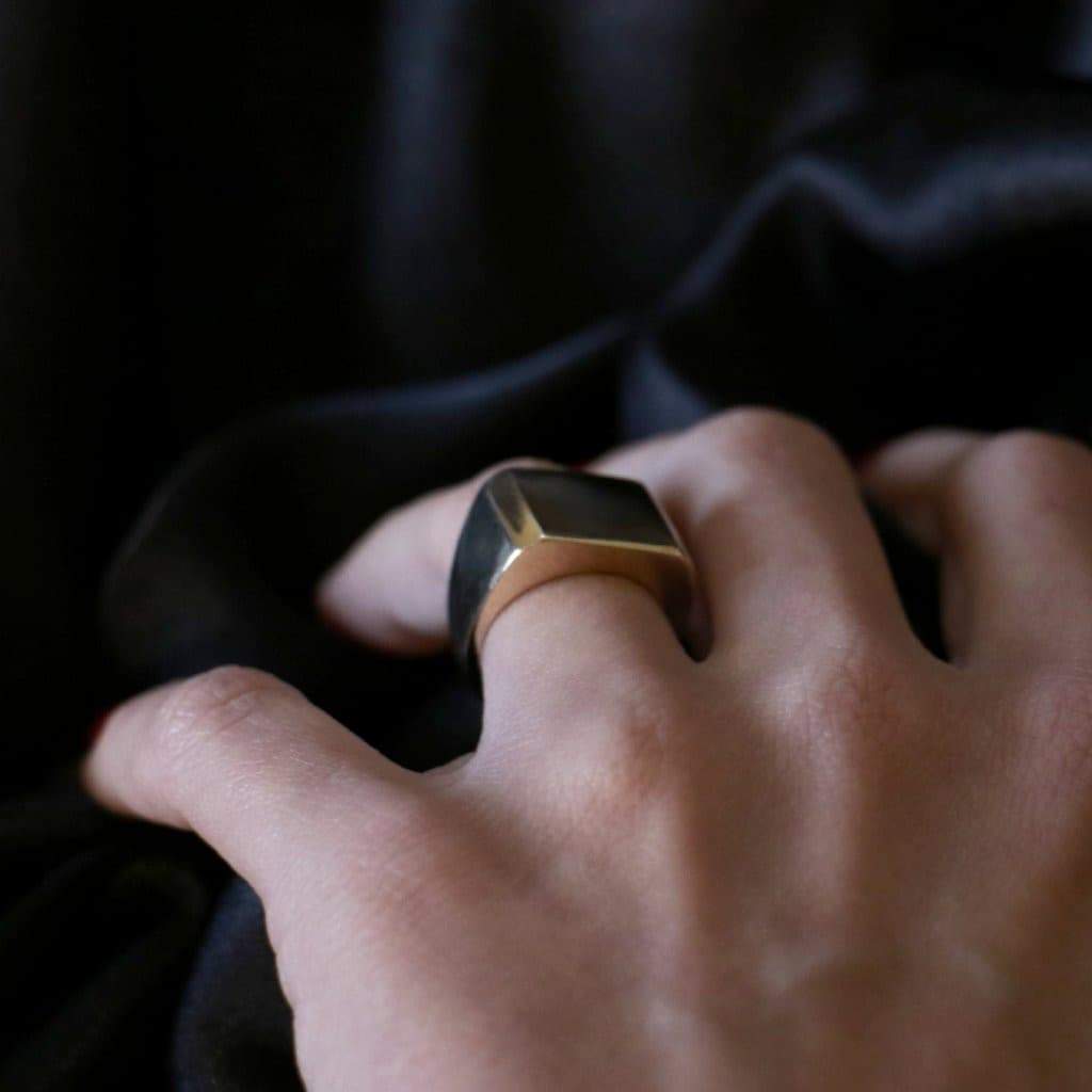 Box Signet Ring.