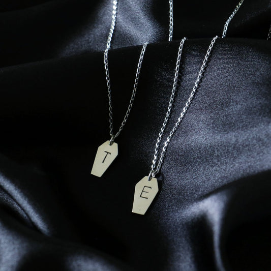 Til Death Coffin Necklace Set.