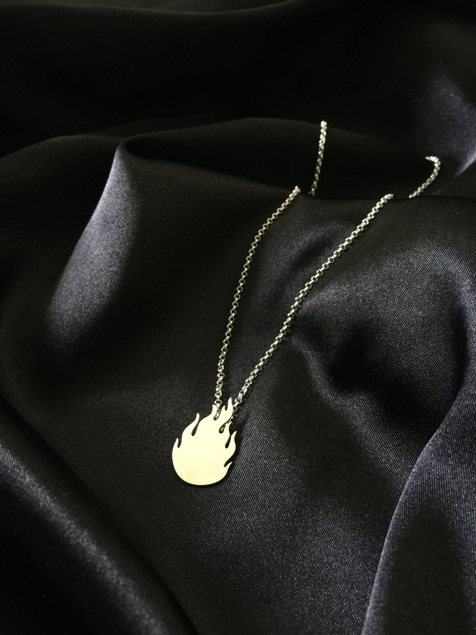 Flame Necklace.
