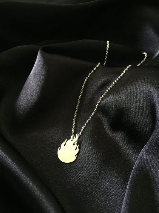Flame Necklace.