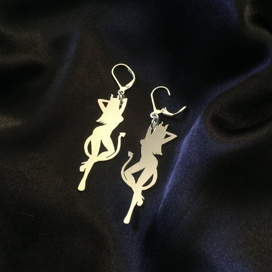 Devil Earrings.