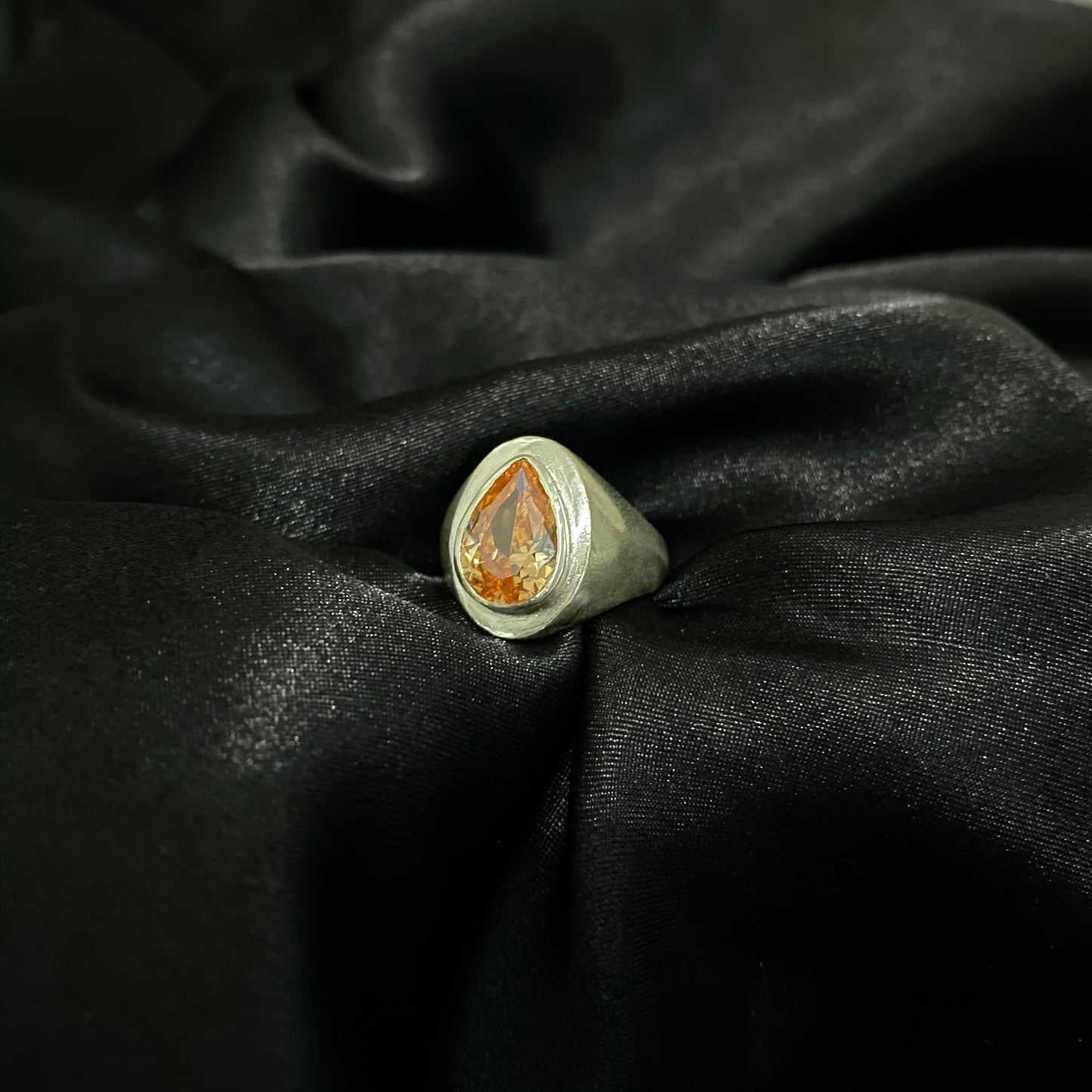 Tear Drop Ring.