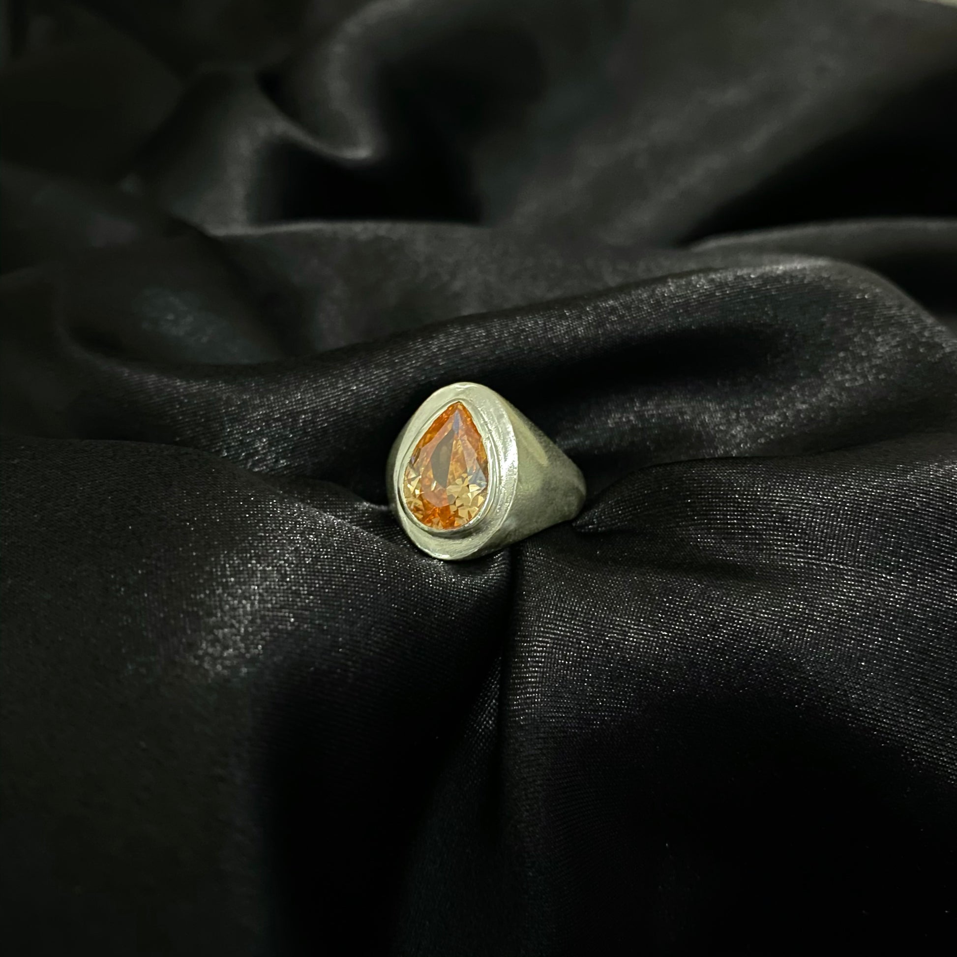 Tear Drop Ring.