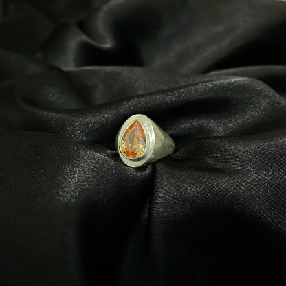 Tear Drop Ring.