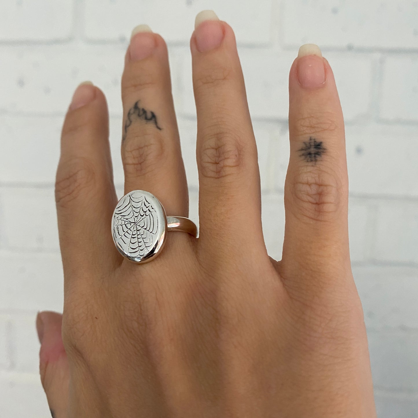 Spiderweb Ring.