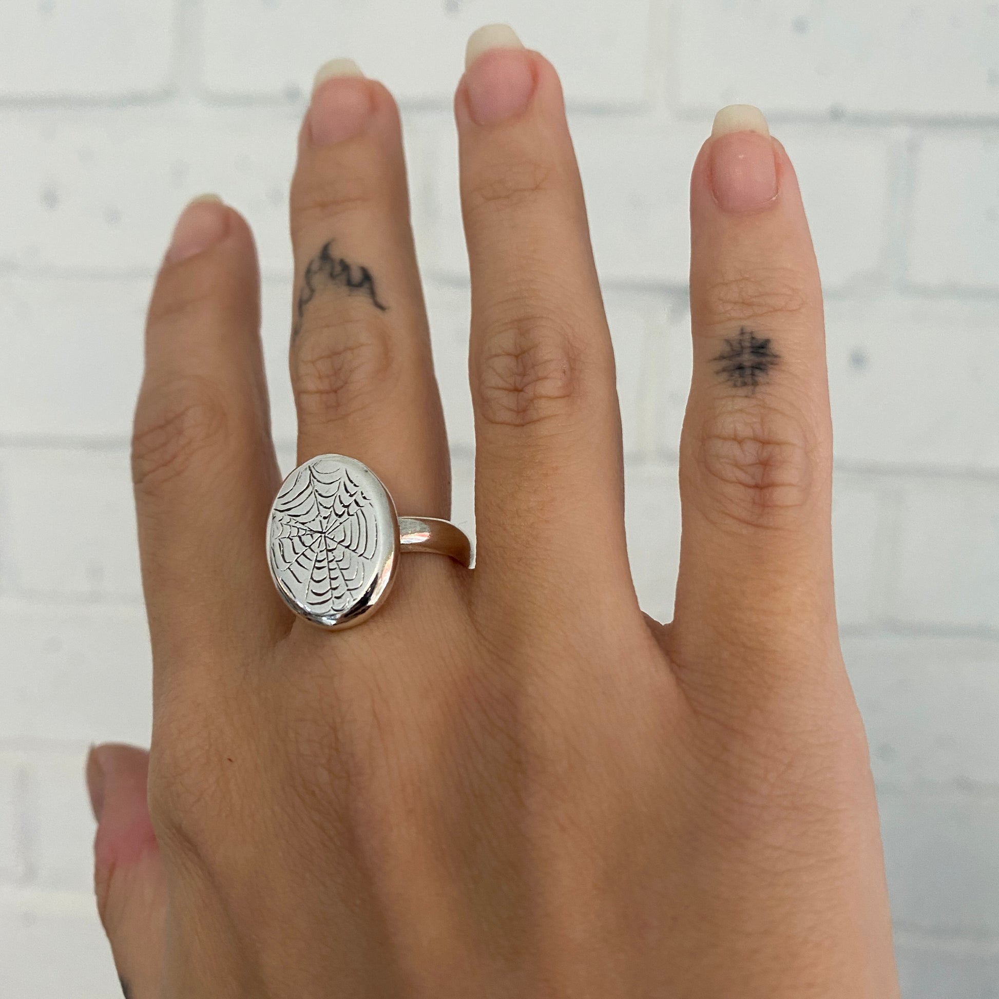 Spiderweb Ring.