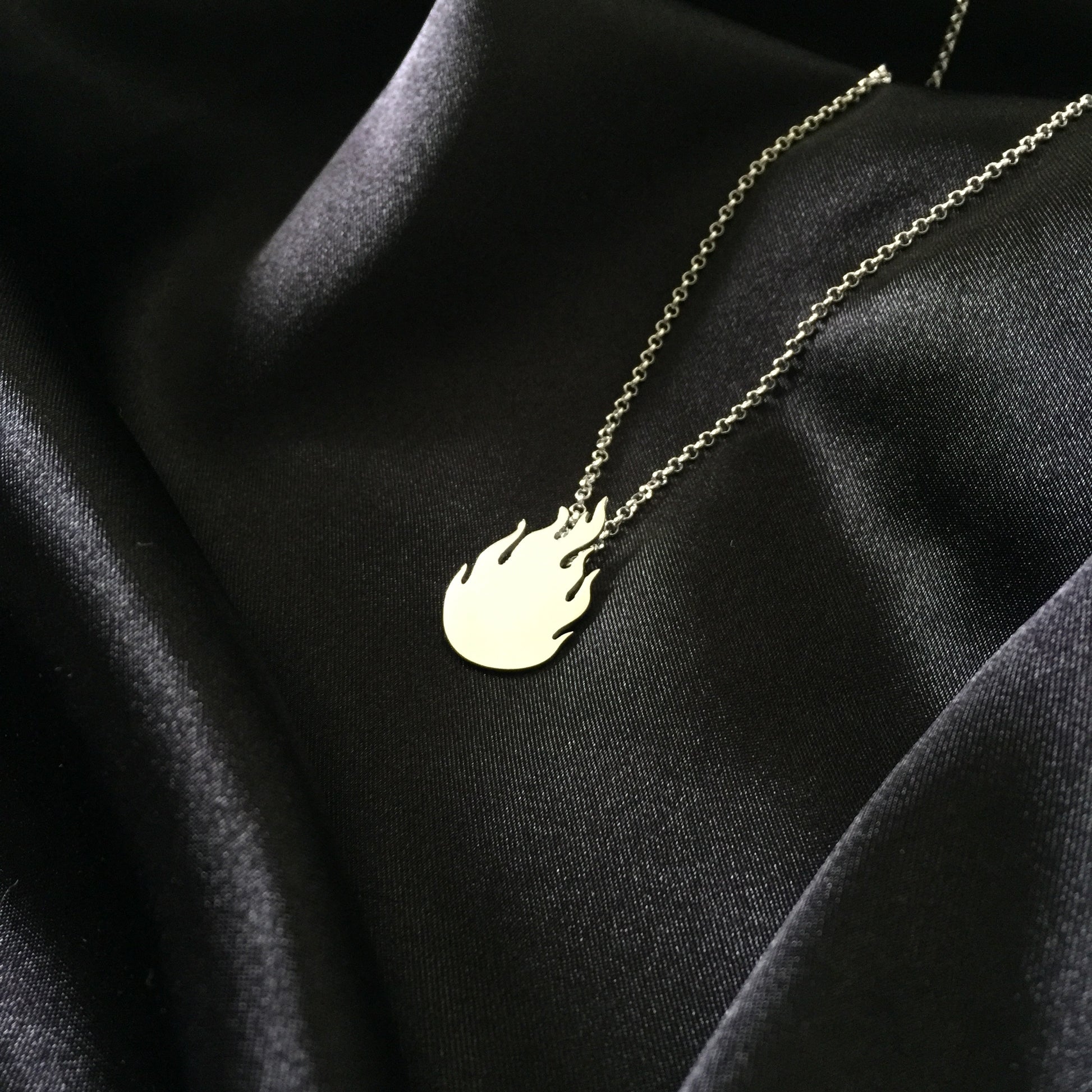 Flame Necklace.