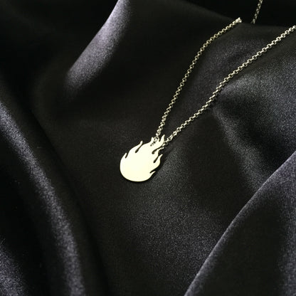 Flame Necklace.